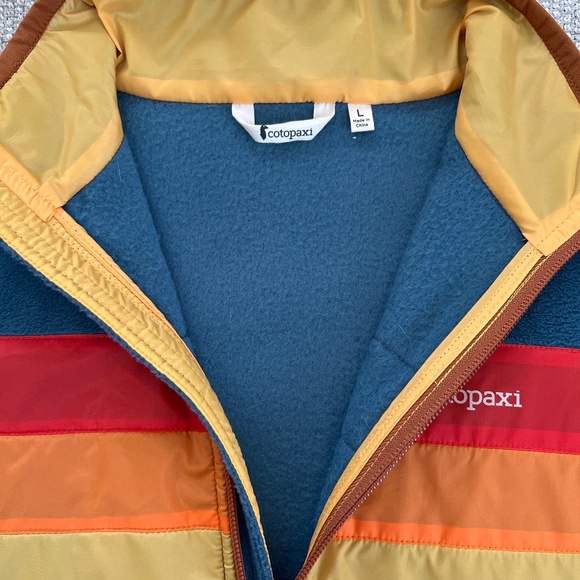 Cotopaxi Youth Fleece Jacket Teal L - Picture 2 of 2